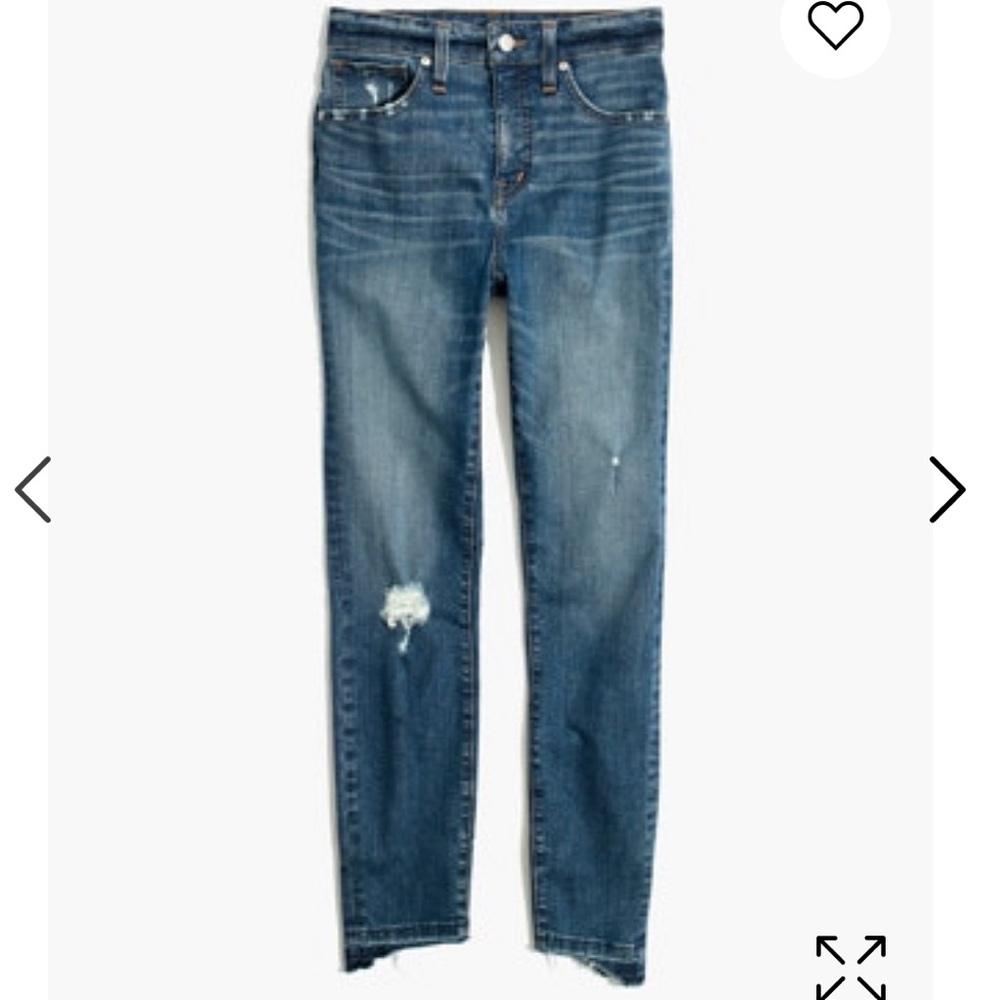 Madewell Curvy Hi Rise Skinny Jeans NWT (SOLD OUT)